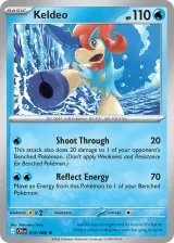 Keldeo 019/086 Rare from Chaos Rising