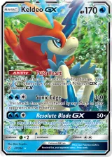 Keldeo-GX 47/236 Rare Holo GX from Unified Minds