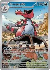 Krookodile 137/086 Illustration Rare from Black Bolt