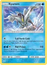 Kyurem 50/214 Rare Holo from Unbroken Bonds