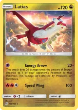 Latias 153/236 Rare from Unified Minds