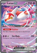 Latias ex 076/191 Double Rare from Surging Sparks