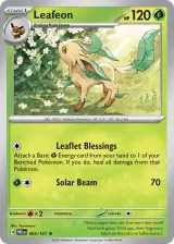 Leafeon 005/131 Rare from Prismatic Evolutions