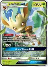 Leafeon-GX 13/156 Rare Holo GX from Ultra Prism
