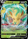 Leafeon V 007/203 Rare Holo V from Evolving Skies