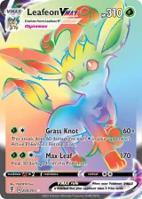 Leafeon VMAX 204/203 Rainbow Rare from Evolving Skies