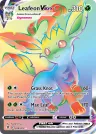 Leafeon VMAX 204/203 Rainbow Rare from Evolving Skies
