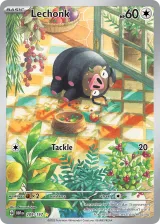 Lechonk 209/197 Illustration Rare from Obsidian Flames