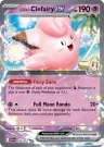 Lillie's Clefairy ex 76/217 Double Rare from Ascended Heroes
