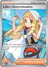 Lillie's Determination 169/132 Ultra Rare from Mega Evolution Base