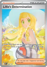 Lillie's Determination 184/132 Special Illustration Rare from Mega Evolution Base