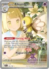 Lillie's Ribombee 164/159 Illustration Rare from Journey Together