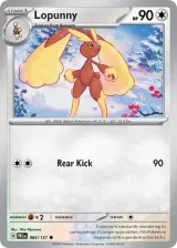 Lopunny 084/131 Common from Prismatic Evolutions