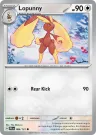Lopunny 084/131 Common from Prismatic Evolutions