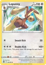 Lopunny 145/195 Uncommon from Silver Tempest