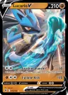 Lucario V 078/189 Rare Holo V from Astral Radiance