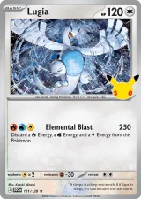Lugia 121/128 Rare from 30th Celebration