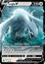 Lugia V 138/195 Rare Holo V from Silver Tempest