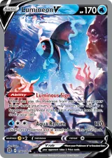 Lumineon V 156/172 Ultra Rare from Brilliant Stars
