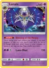 Lunala 102/236 Rare Holo from Cosmic Eclipse