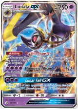 Lunala-GX 66/149 Rare Holo GX from Sun & Moon Base