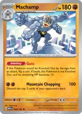 Machamp 068/165 Rare from 151