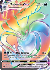 Malamar VMAX 198/192 Rainbow Rare from Rebel Clash