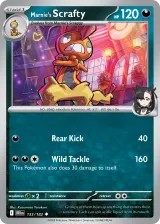 Marnie's Scrafty 133/182 Uncommon from Destined Rivals