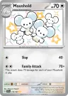 Maushold 210/091 Shiny Rare from Paldean Fates
