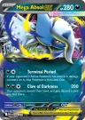 Mega Absol ex 086/132 Double Rare from Mega Evolution Base