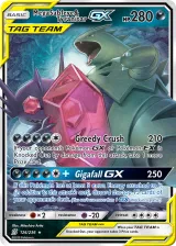 Mega Sableye & Tyranitar-GX 126/236 Rare Holo GX from Unified Minds