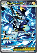 Mega Zeraora ex 114/084 Special Illustration Rare from Pitch Black