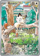 Meowth 106/94 Illustration Rare from Phantasmal Flames
