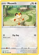 Meowth 199/264 Common from Fusion Strike