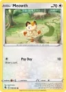 Meowth 199/264 Common from Fusion Strike