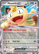 Meowth ex 062/088 Double Rare from Perfect Order