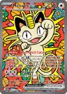 Meowth ex 121/088 Special Illustration Rare from Perfect Order