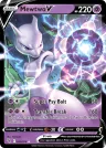 Mewtwo V 030/078 Rare Holo V from Pokémon GO