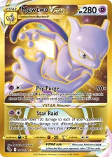 Mewtwo VSTAR 086/078 Secret Rare from Pokémon GO