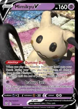 Mimikyu V 062/163 Rare Holo V from Battle Styles