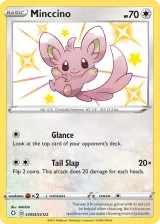 Minccino SV093/SV122 Shiny Rare from Shining Fates