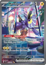 Miraidon ex 244/198 Special Illustration Rare from Scarlet & Violet Base