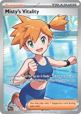 Misty's Vitality 111/084 Ultra Rare from Pitch Black