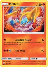 Moltres 38/214 Rare from Lost Thunder