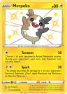 Morpeko SV044/SV122 Shiny Rare from Shining Fates