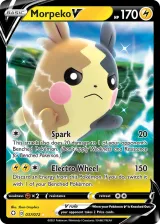 Morpeko V 037/072 Rare Holo V from Shining Fates