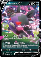 Morpeko V 095/172 Rare Holo V from Brilliant Stars