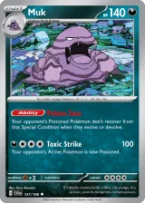 Muk 127/198 Uncommon from Scarlet & Violet Base