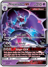 Naganadel-GX 56/131 Rare Holo GX from Forbidden Light