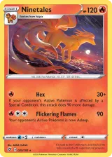 Ninetales 025/192 Rare from Rebel Clash